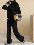 Tokyo textured suit with Faux Fur sleeves