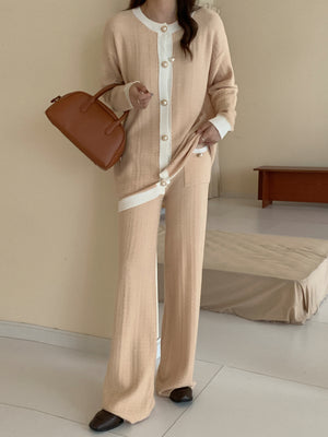 Lagos Contrast Two Piece Suit