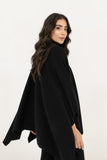 Lily Knitted Cape Black Separates