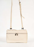 Paris White Pouch Bag