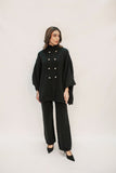 Sabiha Black Textured Suit