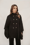 Sabiha Black Textured Suit