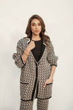 Layla Black & White Knit Suit